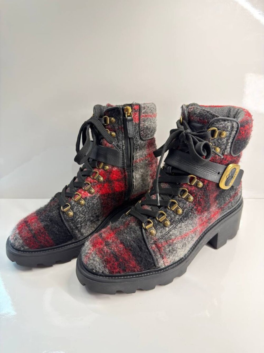 Tod’s Wool Hiking Boots – Women’s EU 38.5 / US 8 - Picture 5 of 16